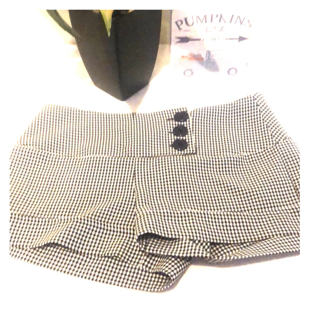 MKM plaid shorts